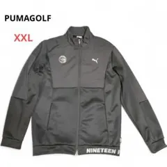 ★美品★Puma プーマメンズゴルフジャケットジャージブラック