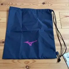 【新品未使用】MIZUNO 巾着袋 ナップサック ネイビー