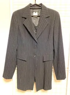 ★INDIVI★ジャケット★ストライプ★ブラック★