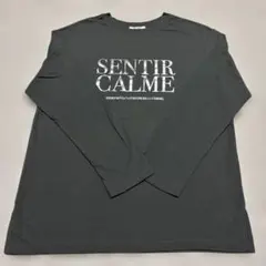 OPAQUE.CLIP グレー 長袖Tシャツ SENTIR CALME