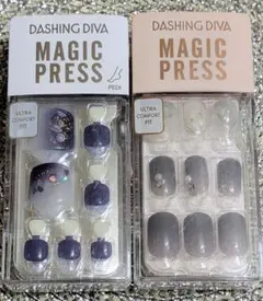 DASHING DIVA　MAGIC PRESS　　ネイルチップ　手足セット