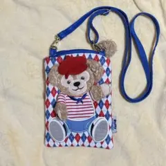 上海ディズニー　ダッフィー　ポシェット　ショルダーポーチ