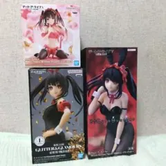 タ*つ様 デート・ア・ライブ時崎狂三 フィギュア 3点セット