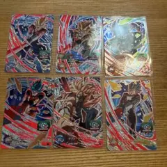 スーパードラゴンボールヒーローズカード 6枚セット