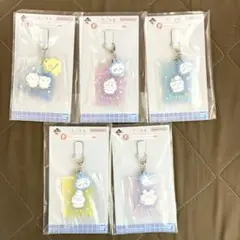 ちいかわ 一番くじ F賞 銭湯ラバーチャームコレクション 5種 セット