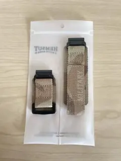 Hemsut ウォッチミリタリー　ナイロンバンド　S カモフラージュ柄