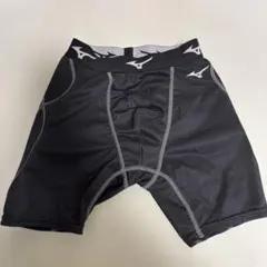 Mizuno スライディングパンツ ブラック パッド付き 140