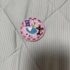 【新品未使用】ディズニー　刺繍　缶バッチ