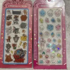 アクリルシール　しずく✖️トムジェリ