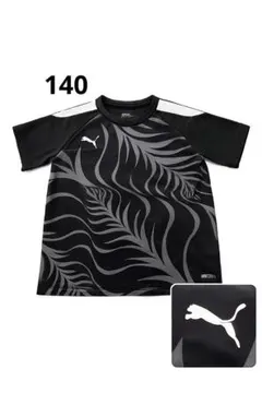 PUMA プーマ Tシャツ 黒　140 メンズ/キッズ　運動着