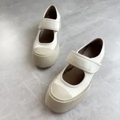 マルニ　MARNI　ホワイト ナッパレザー PABLO メリージェーンスニーカーのサムネイル