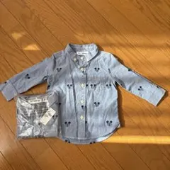 baby GAP ミッキーマウス柄シャツ
