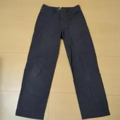 ユニクロ　イネス　コットンパンツ 　ネイビー