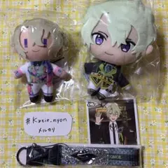 【セット】あんスタ プライズ ぬいぐるみ コスマス バースデーカード 日和