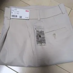UNIQLO　ユニクロ　タックワイドパンツ　丈長め　M