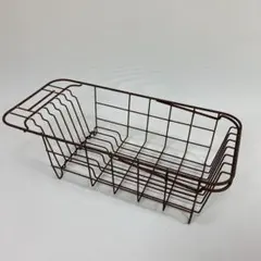 ヴィンテージ アイアンバスケット かご オブジェ インテリア シャビー 錆
