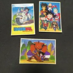ドラゴンボール ミニステッカー 3枚セット