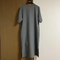 ノースフェイス ワッフル生地 ワンピース カーキ