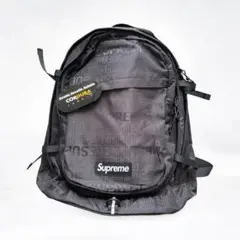美品✨シュプリーム　Supreme 19SS 総柄 バックパック 黒 Supreme（シュプリーム） 19SS Tote Backpack トートバッグ バック