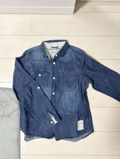 デニムシャツ 長袖 シャツ