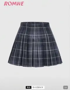 SHEIN スクール プリーツスカート JP-M(XS)