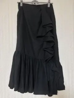 Herlipto mermaid linen ruffled skirtのサムネイル