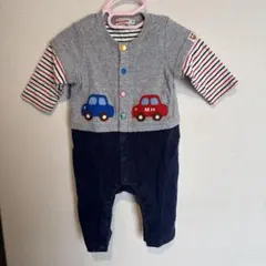 MIKIHOUSE 車刺繍ロンパース 70cm