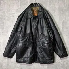 抜群の経年変化】90S ショット Schott レザーカーコート 黒 3XL - メルカリ