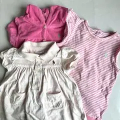 ラルフローレン　女の子　ポロシャツ　ワンピース　子供服　ベビー服 3点セット