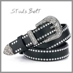 【ラスト1点】スタッズベルト　ウエスタン　ヴィンテージ　　y2k アメカジ