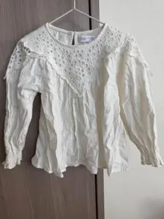 ZARA レース長袖ブラウス 3-4歳用　104CM