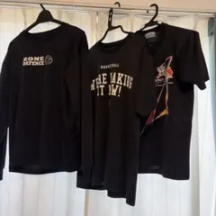 バスケ練習用Tシャツメンズsサイズ3枚セット