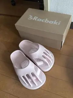ラクバキ Racbaki イージーサンダルレックス レディースS ホワイト