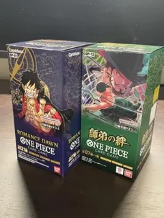 ワンピースカード ロマンスドーン 師弟の絆 テープ付き 未開封BOXセット