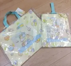 すみっコぐらし　レッスンバッグ　シューズ入れ　２点セット