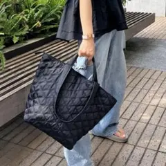 soleile 撥水2wayトートblack ソレイル