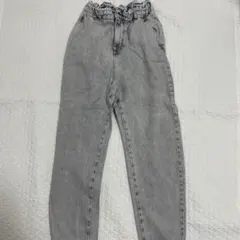 ZARA デニムパンツ　ウエストゴム