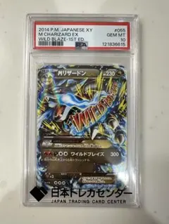 psa10 MリザードンEX RR XY2 055/080 1Edition