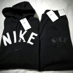 ナイキ スウェット セットアップ プルオーバー フーディ フード パンツ