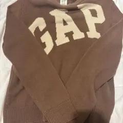 GAP キッズ ロゴセーター ブラウン