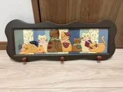 羊毛フェルト 猫 ハンドメイド キーフック 壁掛け - メルカリ
