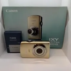 【箱・説明書付き】Canon IXY DIGITAL 920 IS ゴールド