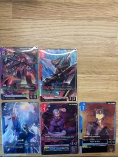 ガンダムカードゲーム エクシアリペア シャア・アズナブル サザビー2枚