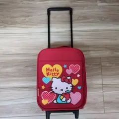 Hello Kitty 小型キャリーケース 赤