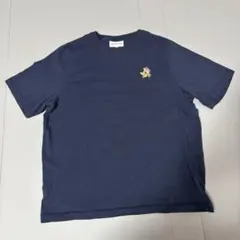 MAISON KITSUNE フォックスパッチ Tシャツ ネイビーのサムネイル