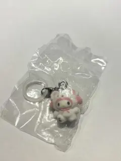 マイメロディ ふわふわスノー めじるしアクセサリー