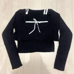 ナタリーリボン セットAbbie ribbon tops andmary好きな方