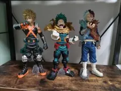 一番くじ　僕のヒーローアカデミア 　緑谷出久　　爆豪勝己　轟焦凍　フィギュア