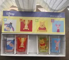 Disney プーグラスセット　POOH GLASS SET
