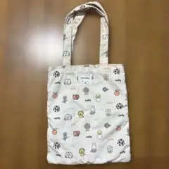 miffy キャラクター トートバッグ　コーデュロイ